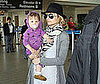 Photo of Nicole Richie and Harlow Madden at LAX