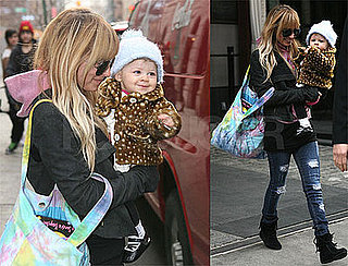 Photos of Nicole Richie and Harlow in New York City