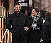 Photo of Jessica Biel looking at Justin Timberlake Walking Around NYC