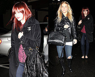 Photos of Jessica Simpson and Ashlee Simpson at Beverly Glen Mall in LA