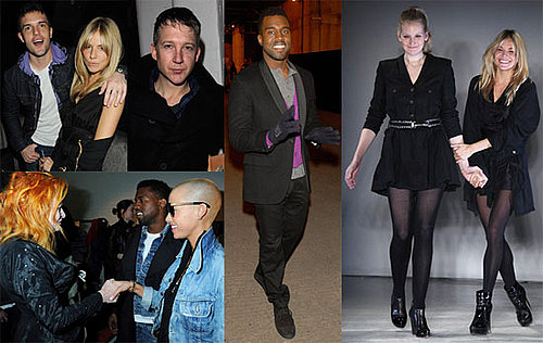 Photos of Sienna Miller and Kanye West in London For Vivienne Westwood, Twenty8Twelve 2009 Fall London Fashion Week