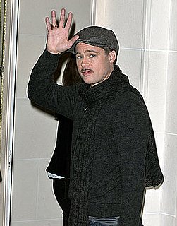 Photos of Brad Pitt at JFK 2009-02-27 14:30:00