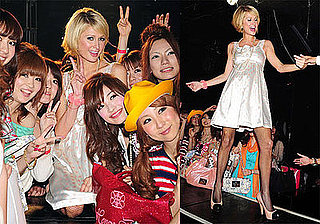 Photos of Paris Hilton on the Runway for Honey Bunch Clothing Line in Tokyo