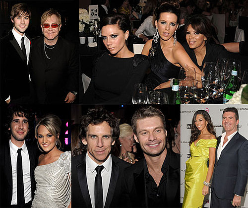 Photos of Victoria Beckham, Chace Crawford, Eva Longoria, Ben Stiller, Claire Danes at Elton John's 17th Annual Oscar Party