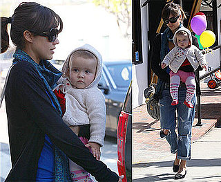 Photos of Jessica Alba and Her Daughter Honor Warren Out Shopping in LA