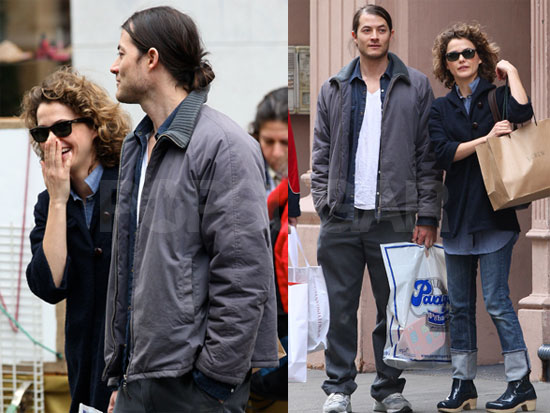 Keri Russell and Shane Deary