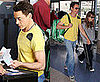 Robert Downey Jr at the Airport