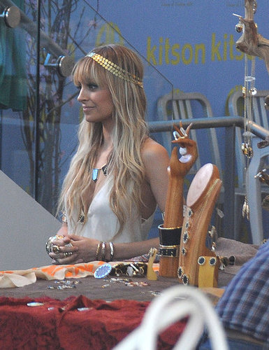 Nicole Richie at Kitson Nicole Richie at Kitson