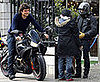 Orlando Bloom Rides His Motorcycle in London