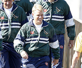 Photo of Blonde Matt Damon Running in South Africa