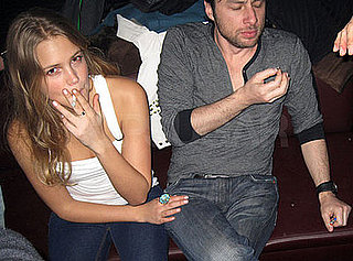 Photo of Zac Braff Smoking Marijuana