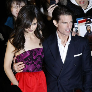 Photos of Katie Holmes With Long Hair in Japan After Getting Extensions