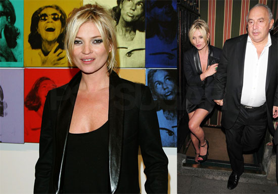 Kate at private exhibition of Andy Warhol Artwork