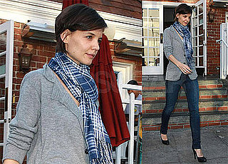 Photos of Katie Holmes in LA, Designing Kids Clothing Line