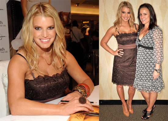 Jessica Simpson Promoting Fancy
