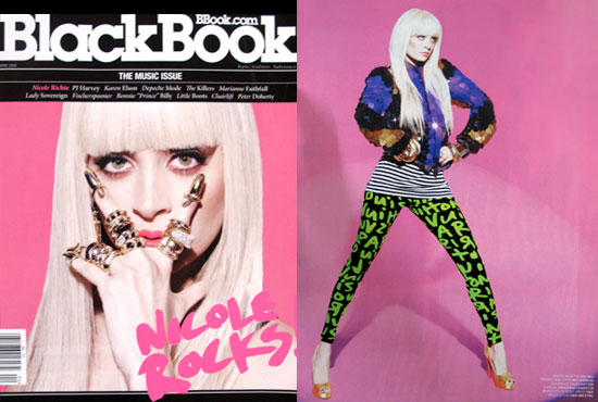 Nicole in BlackBook    