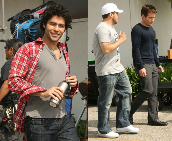 On the Set of Entourage On the Set of Entourage