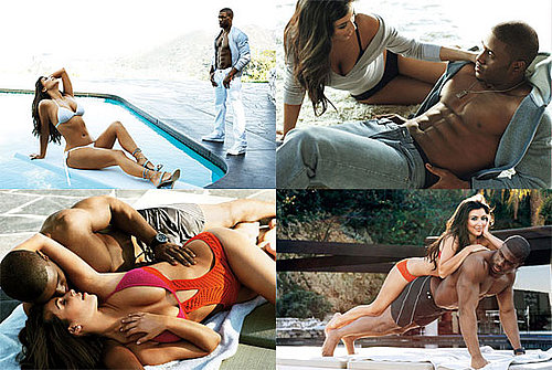 Kim Kardashian Bikini Photos and Reggie Bush Shirtless For GQ