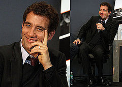 Photos of Clive Owen Talking at the Apple Store
