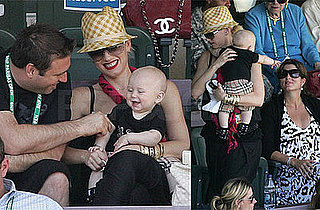 Photos of Gwen Stefani and Zuma Rossdale in Indian Wells
