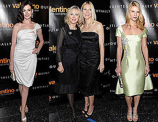Gwyneth, Anne and Claire See Valentino as The Last Emperor