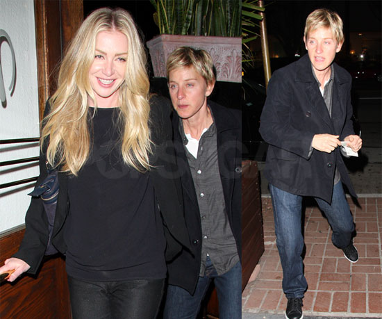Ellen and Portia Go To Dinner