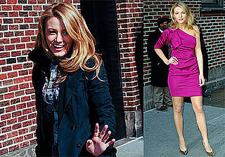 Photos and Video of Blake Lively on The Late Show