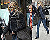 Jennifer Heads to Rehersals