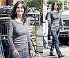 Courtney Cox on Cougartown Set