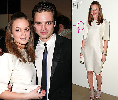Photos of Leighton Meester and Sebastian Stan at Parsons Fashion Benefit in NYC