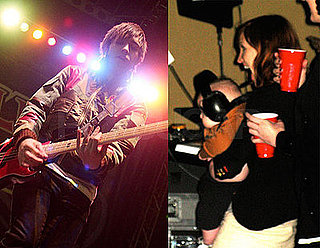 Photos of Ashlee Simpson, Pete Wentz, Bronx Wentz at Fall Out Boy Concert