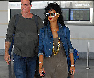 Photo of Rihanna Arriving in Barbados