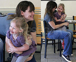 Photos of Jennifer Garner and Her Daughter Violet Affleck Looking Adorable Eating Ice Cream