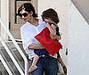 Photo of Katie Holmes and Suri Cruise Leaving a Dance Class in LA