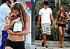 Gisele Heads Into Town in String Bikini With Tom in Slippers
