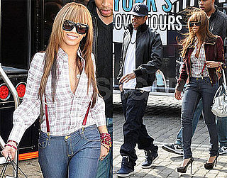 Photos of Jay-Z and Beyonce Knowles Out in NYC Lunching at Pastis