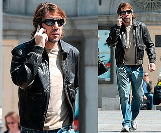 Javier Bardem Steps Out in Madrid, Lucky Us