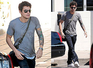 John Mayer Has a Dad Day Afternoon
