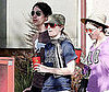 Photo of Drew Barrymore and Justin Long out in LA