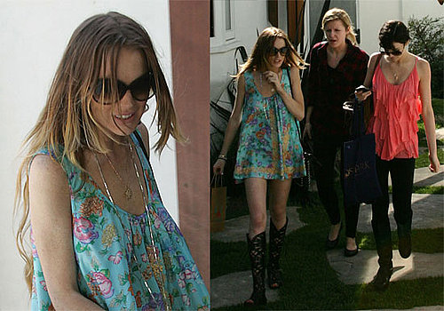 Photos of Lindsay and Ali Lohan, Lindsay Describes Break Up as Absolute Hell, Samantha Not Filing Restraining Order