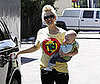 Photo of Gwen Stefani and Zuma Rossdale Leaving a Whole Foods in LA on Easter