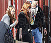 Photo of Ashlee Simpson Bringing Cupcakes to the Melrose Place Set in LA