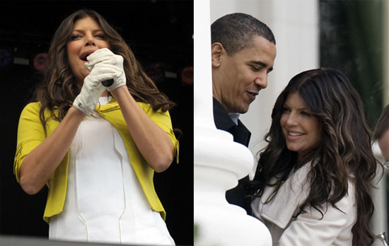 Fergie Performs at the White House
