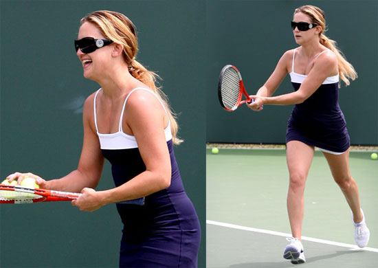 Kate Hudson Playing Tennis