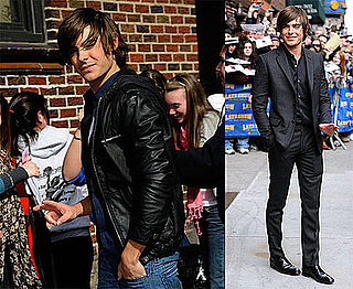 Video of Zac Efron on the Late Show With David Letterman