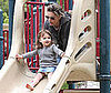 Photo of Amanda Peet with Daughter Frances at a Park in LA