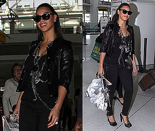 Photos of Beyonce Knowles at JFK, Obsessed Top the Box Office