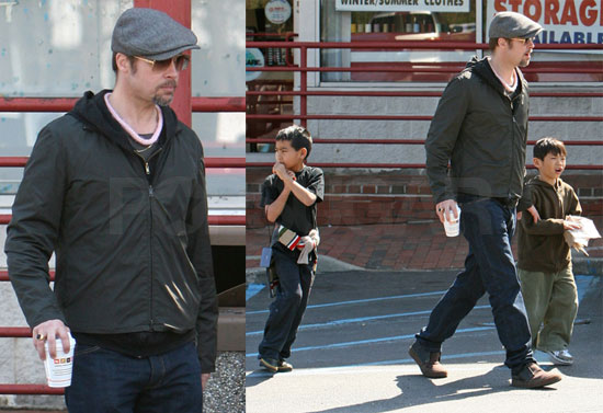 Jolie-Pitts Coffee Run