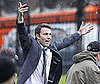 Photo of Ben Affleck Filming The Company Men