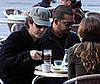 Photo of Ed Norton and David Blaine Having Coffees in Venice Ahead of Salma Hayek's Wedding